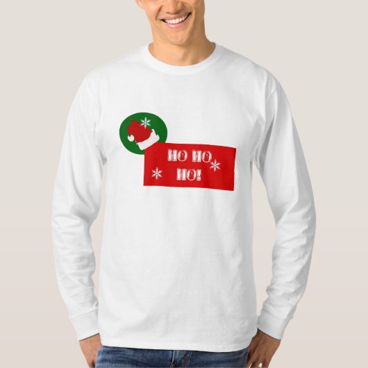 HO HO HO! - Urlaub T - Shirt (Vorderseite)