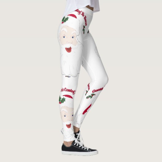 Ho Ho Ho Vintag Santa Leggings (Rechts)