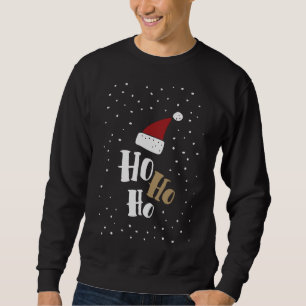 Ho Ho Ho, Vintage Weihnachten Sweatshirt