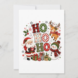 Ho Ho Ho Weihnachten Ankündigung