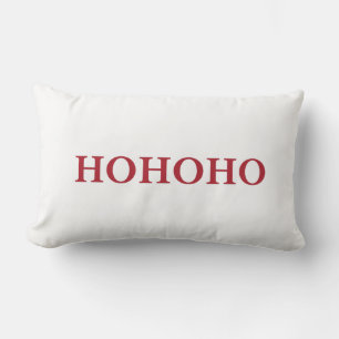 HO-HO-HO, Weihnachten, das Lachen des Weihnachtsma Lendenkissen