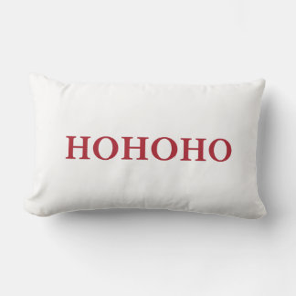 HO-HO-HO, Weihnachten, das Lachen des Weihnachtsma Lendenkissen