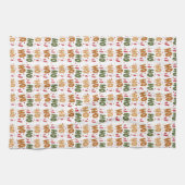 Ho Ho Ho Weihnachten Geschirrtuch (Horizontal)