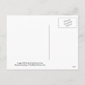 Ho Ho Ho Weihnachten Martini Rezept Postkarte (Rückseite)