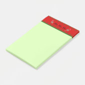 Ho, ho, ho Weihnachten Post-it Klebezettel (angewinkelt)