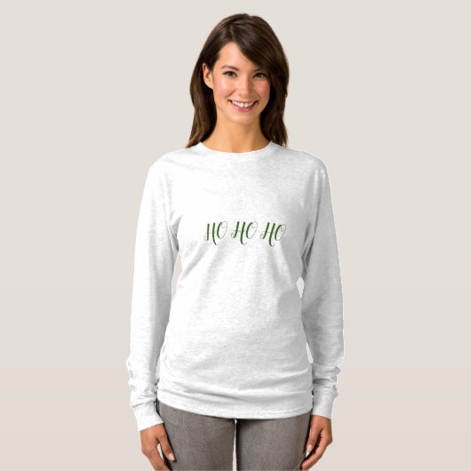 HO HO HO Weihnachten Sweat Shirt (Vorne ganz)
