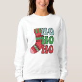 Ho ho ho Weihnachten Sweatshirt (Vorderseite)