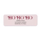Ho Ho Ho Weihnachten Vintage  (Vorne)