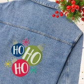 Ho Ho Ho Weihnachten Weihnachten Familie Matching Jeansjacke