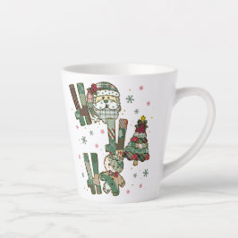 Ho Ho Ho Weihnachtliches Patchwork Milchtasse
