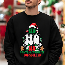 Ho Ho Ho Weihnachts Lieblingsberater Sweatshirt