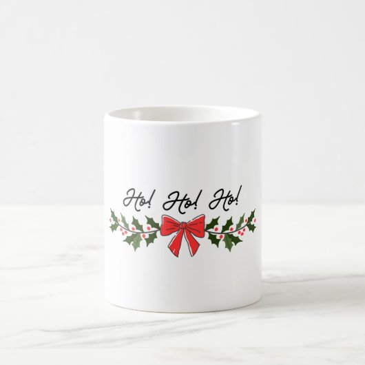 Ho! Ho! Ho! Weihnachts-Tasse Kaffeetasse (Mittel)