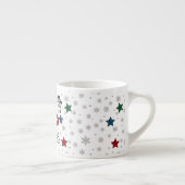 Ho-Ho-Ho Weihnachtsdesign Espressotasse (Rechts)