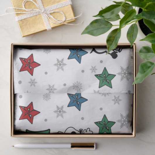 Ho-Ho-Ho Weihnachtsdesign Seidenpapier (Geschenk)