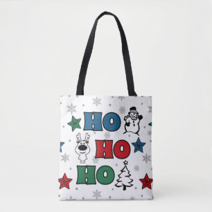 Ho-Ho-Ho Weihnachtsdesign Tasche