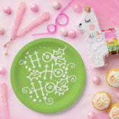 Ho Ho Ho Weihnachtsfeiertagen Teller (Party)