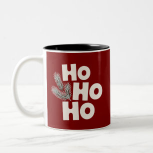 Ho Ho Ho Weihnachtsgeschenke Saison  Zweifarbige Tasse