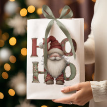 HO HO HO Weihnachtsgeschenktüten 