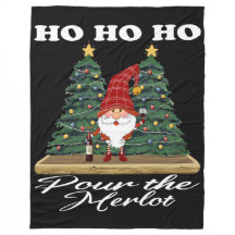 Ho Ho Ho Weihnachtsgnome Pour the Merlot