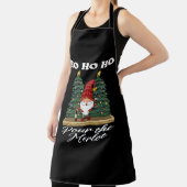 Ho Ho Ho Weihnachtsgnome Pour the Merlot Schürze (InSitu)