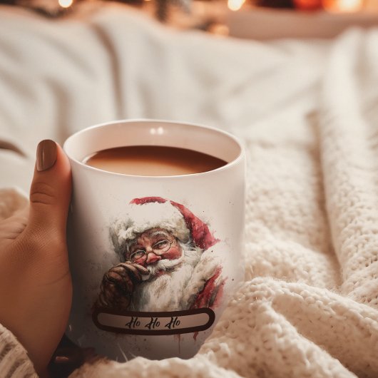 Ho Ho Ho Weihnachtsmann Tasse – Weihnachtsgeschenk
