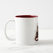 Ho Ho Ho Weihnachtsmann Tasse – Weihnachtsgeschenk (Links)