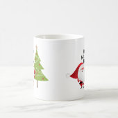 Ho, Ho, Ho, Weihnachtsmann, Weihnachten Kaffeetasse (Mittel)