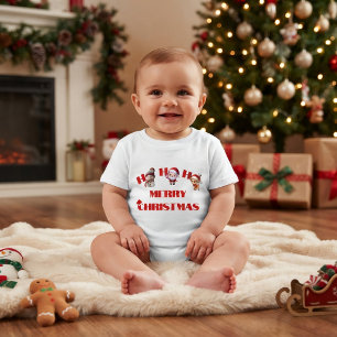 Ho Ho Ho Weihnachtsspaß Baby T-shirt