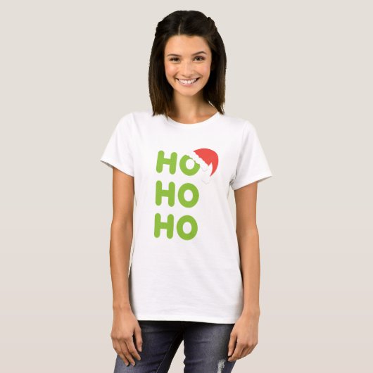 Ho Ho Ho WeihnachtsT - T-Shirt (Vorne ganz)