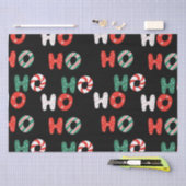 Ho Ho Ho Weihnachtszettel Seidenpapier (Handwerk)