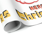 Ho Ho Ho Wrapping Paper Geschenkpapier (Rolleneckpunkt)