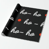 Ho Ho Ho Wrapping Paper Geschenkpapier (Ungerollt)