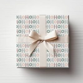 Ho Ho Ho Wrapping Paper Geschenkpapier