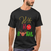 HO HO HODL Funny Christmas CryptoCurrency Design  T-Shirt (Vorderseite)