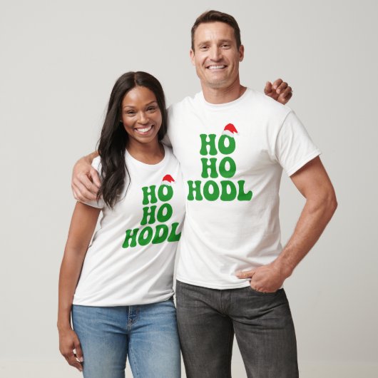 Ho Ho HODL - Funny Crypto Weihnachten Spaß T T-Shirt (Unisex)