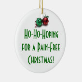 Ho-Ho-Hoffen… Keramikornament (Rechts)