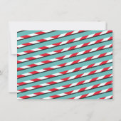 Ho Ho Hola Llama Weihnachts-Party Einladung (Rückseite)