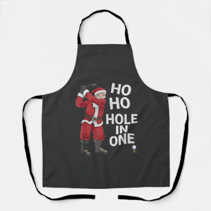 Ho Ho Hole in One Funny Golfo Weihnachten Schürze