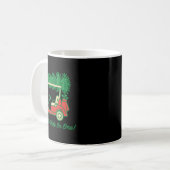 Ho Ho Hole In One Santa Golf Christmas Holiday Gol Kaffeetasse (Vorderseite Links)