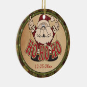 Ho Ho Holiday Santa Claus Ornament (Rechts)