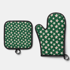 Ho Ho Holiday Sugar Cookie  Ofenhandschuh & Topflappen-Set