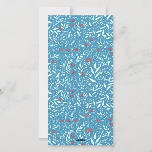 Ho ho Holidays Feiertagskarte (Rückseite)