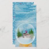 Ho ho Holidays Holiday Card Feiertagskarte (Vorne/Hinten)