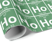 Ho-Ho-Holmium Geschenkpapier (Rolleneckpunkt)