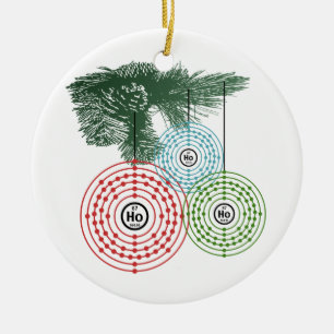 Ho Ho Holmium - Verzierung Keramik Ornament