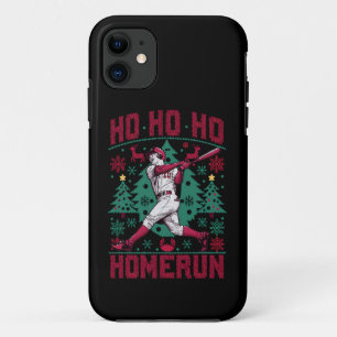 Ho Ho Homerun Baseball Ugly Weihnachts-Sweater Case-Mate iPhone Hülle