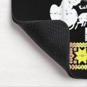Ho Ho Homo Gay Ugly Xmas Sweater Funny Lgbt Christ Mousepad (Ecke)