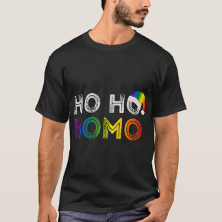 Ho Ho Homo homosexueller Gay Pride T-Shirt