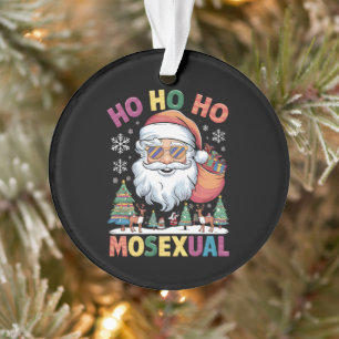 Ho Ho Homosexuelle Weihnachten Weihnachtsfeiertag  Ornament