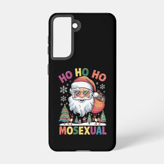 Ho Ho Homosexuelle Weihnachten Weihnachtsfeiertag Samsung Galaxy Hülle (Rückseite)